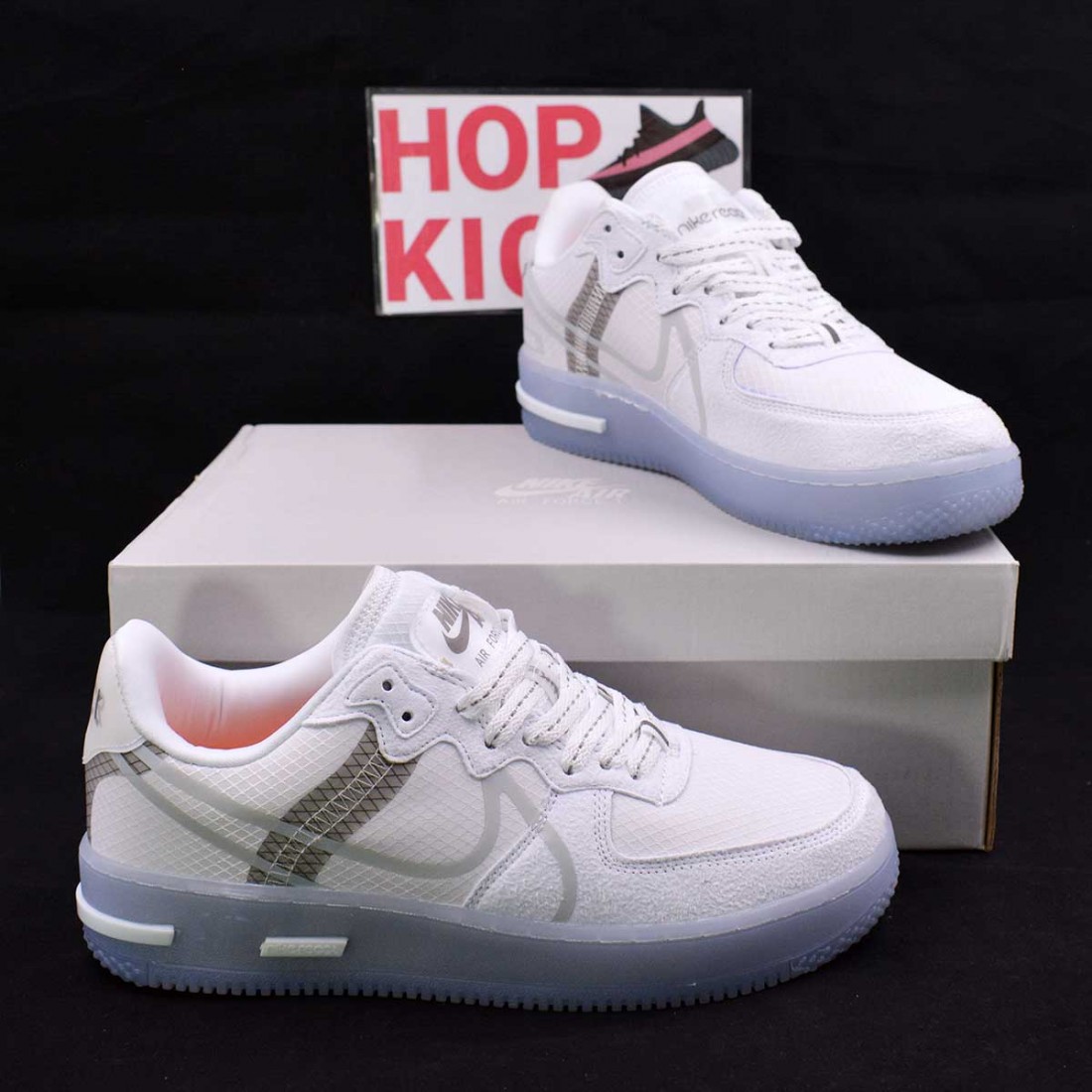 nike white ice air force 1